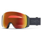 Smith 4D Mag Goggles + Bonus Lens-Slate + ChromaPop Everday Red Mirror & Storm Yellow Flash-Killington Sports