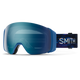 Smith 4D Mag Goggles + Bonus Lens-True Blue Glitch + ChromaPop Everyday Blue Mirror & Storm Blue-Killington Sports
