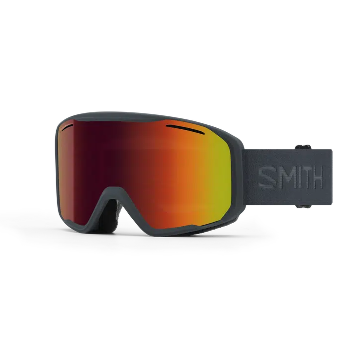 Smith Blazer Goggles-Slate + Red Sol-X Mirror-Killington Sports