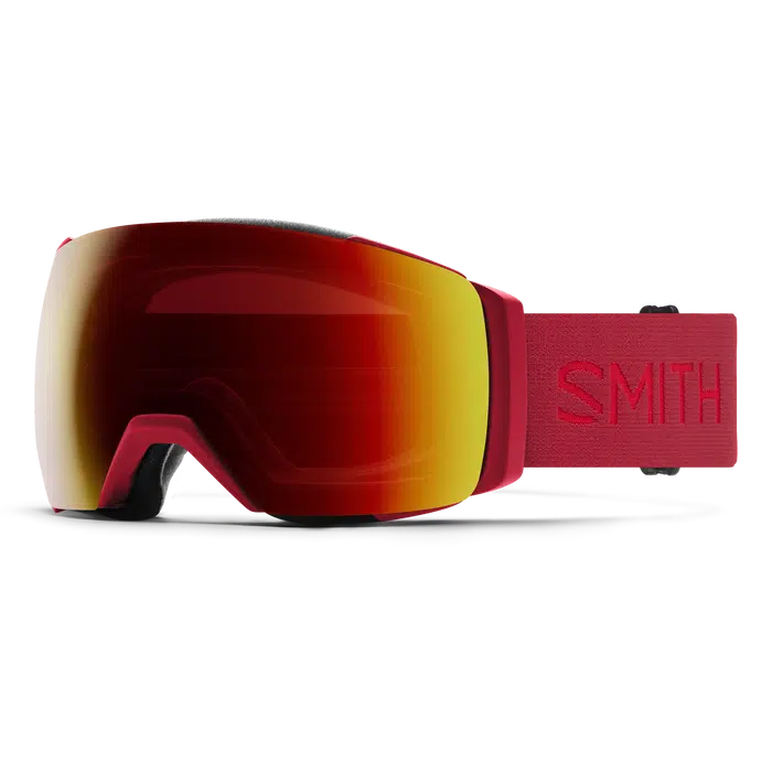 Smith I/O MAG XL Goggles w/ ChromaPop-Crimson + ChromaPop Sun Red Mirror-Killington Sports