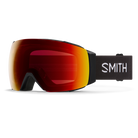 Smith I/O Mag Goggles + Bonus Lens-Black + ChromaPop Sun Red Mirror & Storm Yellow Flash-Killington Sports