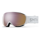Smith I/O Mag S Goggles + Bonus Lens-White Chunky Knit + ChromaPop Everyday Rose Gold Mirror & Storm Rose Flash-Killington Sports