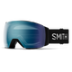 Smith I/O Mag XL Goggles + Bonus Lens-Black + ChromaPop Everyday Blue Mirror & Storm Blue-Killington Sports
