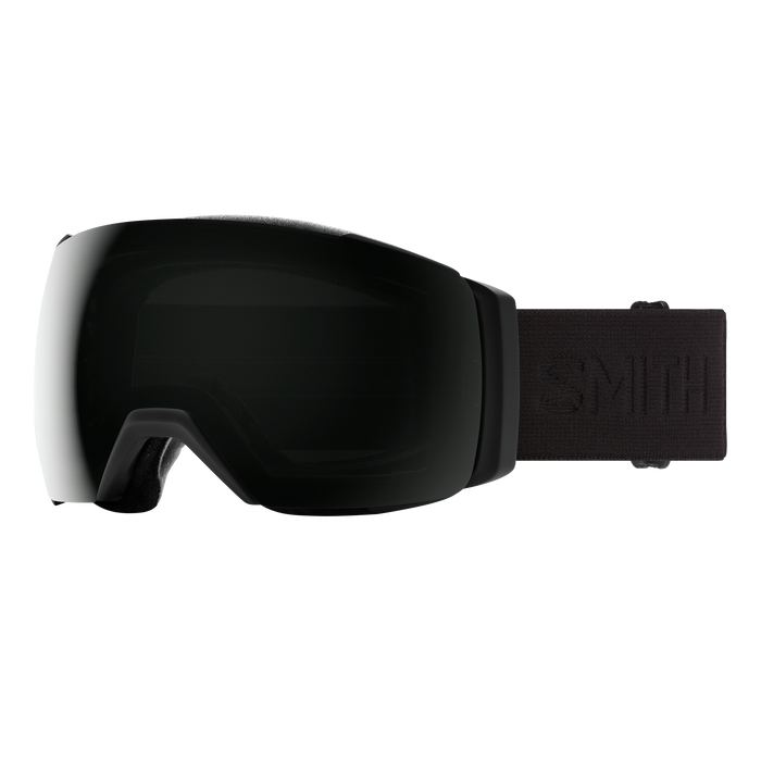 Smith I/O Mag XL Goggles + Bonus Lens-Blackout + ChromaPop Sun Black & Storm Blue-Killington Sports