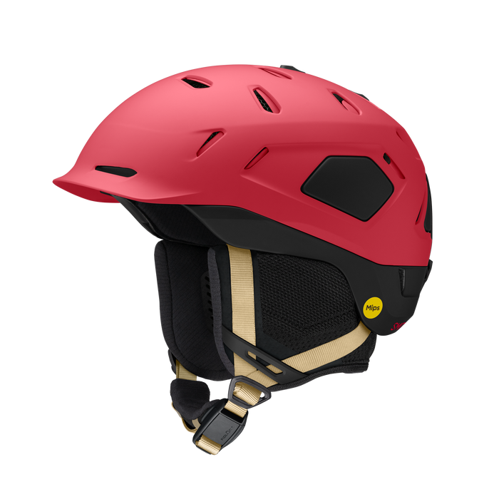 Smith Nexus MIPS Helmet-Matte Crimson/Black-Killington Sports