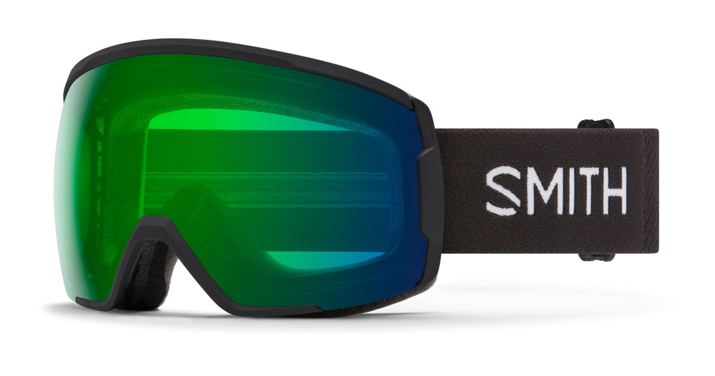 Smith Proxy Goggles w/ ChromaPop-Black + ChromaPop Everyday Green Mirror-Killington Sports