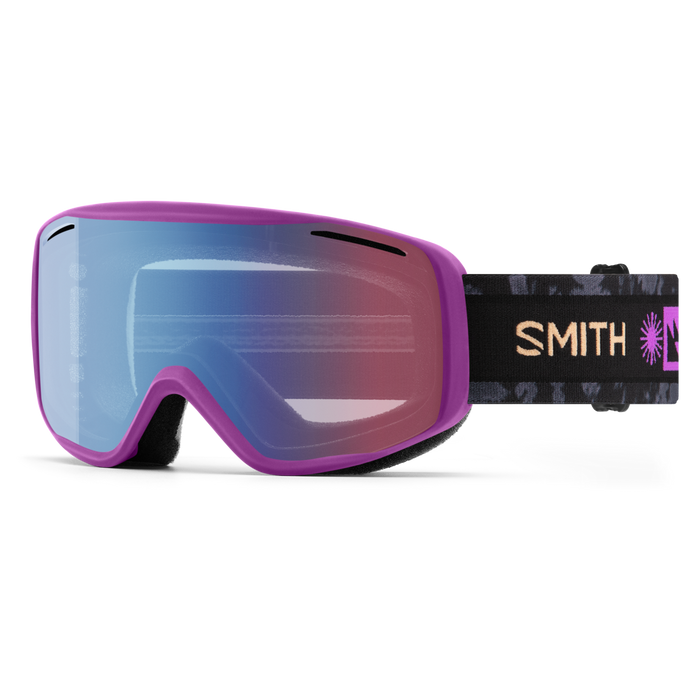 Smith Rally Goggles-Vivid Violet + Blue Sensor Mirror-Killington Sports