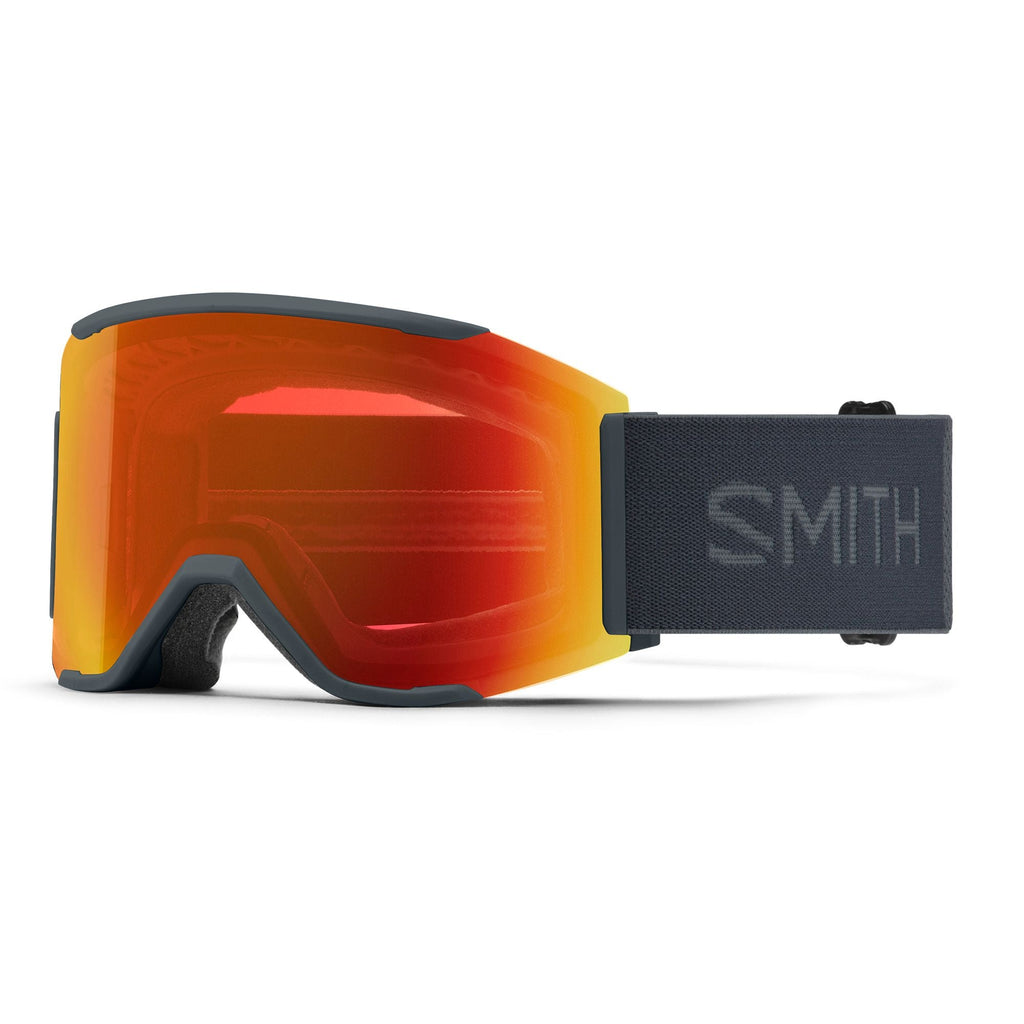 Smith Squad Mag Goggles w/ ChromaPop-Slate + ChromaPop Everyday Red Mirror-Killington Sports