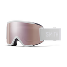 Smith Squad S Goggles + Bonus Lens-White Vapor + ChromaPop Everyday Rose Gold Mirror & Clear-Killington Sports