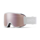 Smith Squad S Goggles + Bonus Lens-White Vapor + ChromaPop Everyday Rose Gold Mirror & Clear-Killington Sports