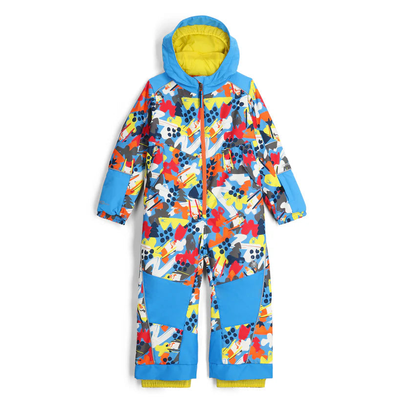 Spyder Kids Stevie Snowsuit-Yeti Camo Aether Blue-Killington Sports