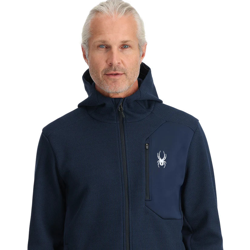 Spyder Men's Bandit Hooded Fleece Jacket-Killington Sports