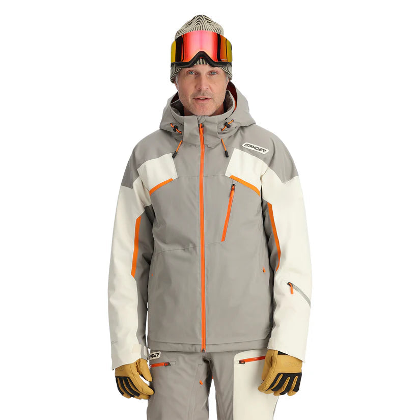 Spyder Men's Leader Jacket-Concrete-Killington Sports