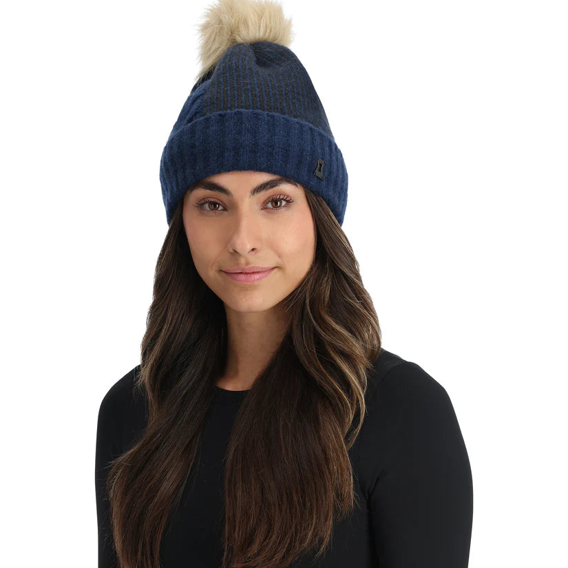 Spyder Plait Pom Hat-Killington Sports