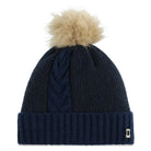 Spyder Plait Pom Hat-True Navy-Killington Sports