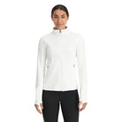 Spyder Women's Bandita Full Zip Sweater Jacket-White-Killington Sports