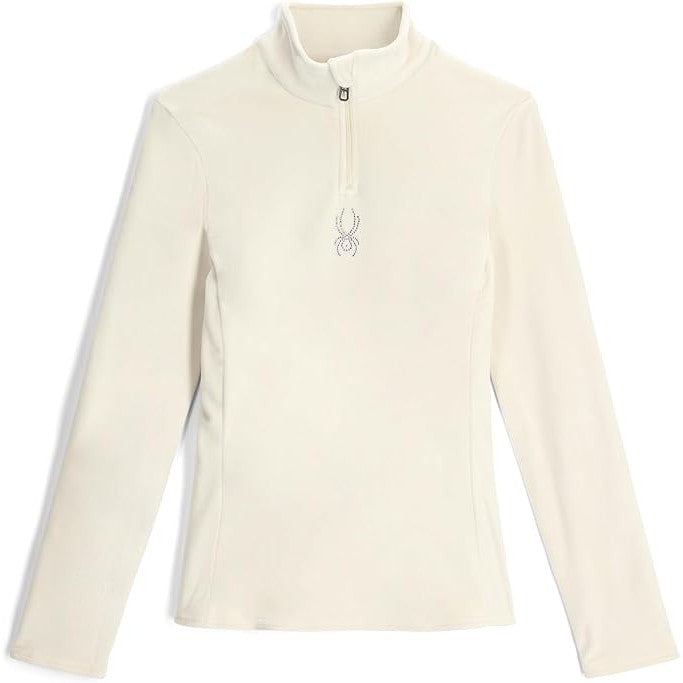 Spyder Women's Shimmer Bug 1/2 Zip-Vanilla Latte-Killington Sports