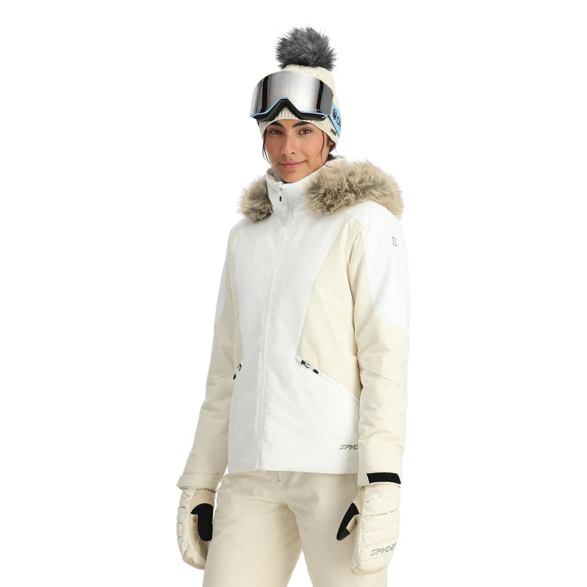 Spyder Women's Vida Jacket-White-Killington Sports