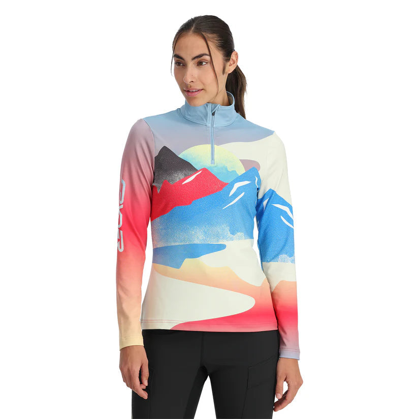 Spyder Women's Vivid 1/2 Zip-Multi-Killington Sports