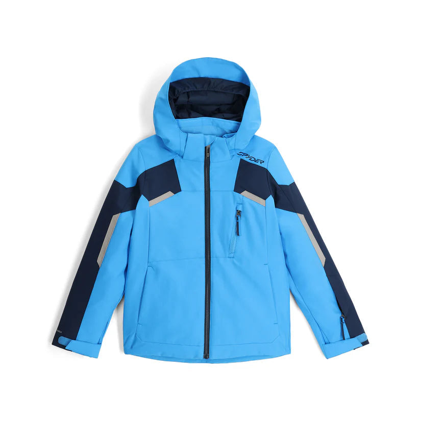 Spyder Youth Leader Insulated Jacket-Aether Blue-Killington Sports