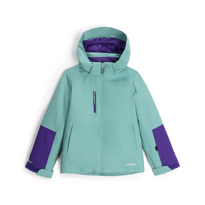 Spyder Youth Mila Insulated Jacket-Sea Glass-Killington Sports