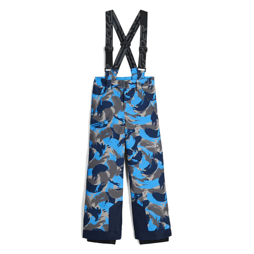 Spyder Youth Propulsion Insulated Pants-Camouflage Aether Blue-Killington Sports