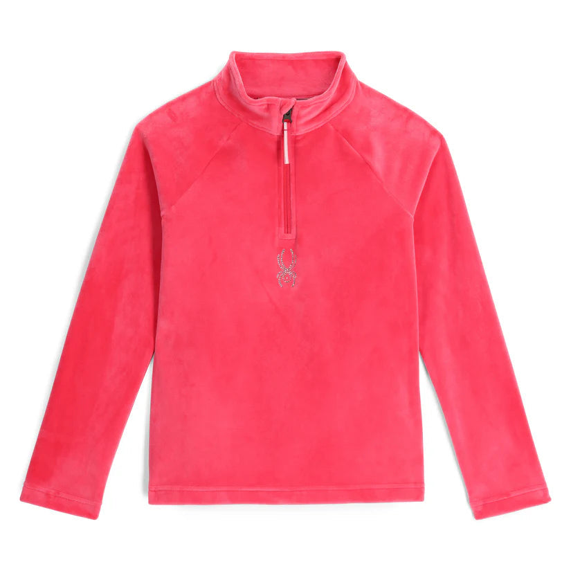 Spyder Youth Shimmer Bug 1/2 Zip-Prism Pink-Killington Sports