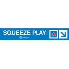 Squeeze Play Trail Sign-Killington Sports