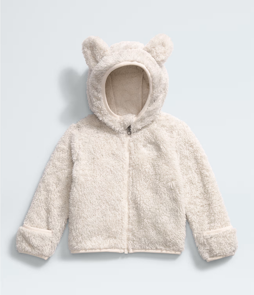 The North Face Baby Campshire Full Zip Hoodie-White Dune/Sparkle-Killington Sports