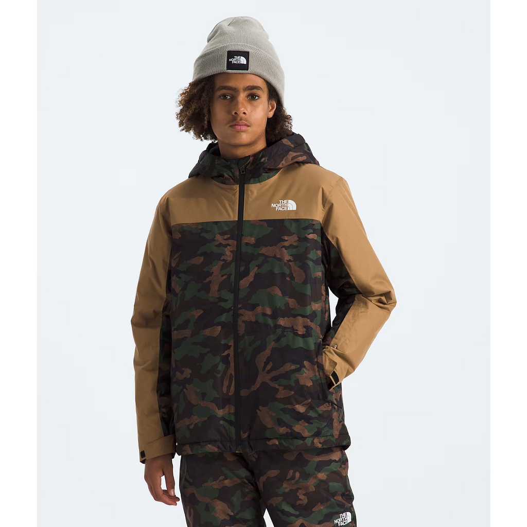 The North Face Boys' Freedom Insulated Jacket-TNF Black TNF Camo-Killington Sports