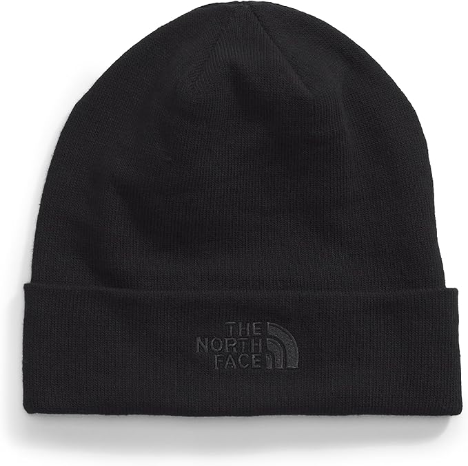 The North Face Dock Worker Recycled Beanie-TNF Black/Asphalt Grey-Killington Sports