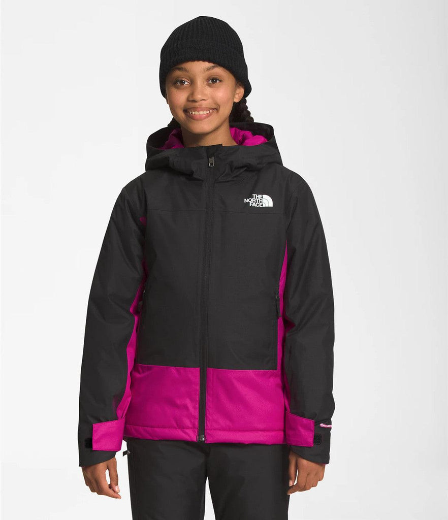 The North Face Girl's Freedom Insulated Jacket-Fuschia Pink-Killington Sports