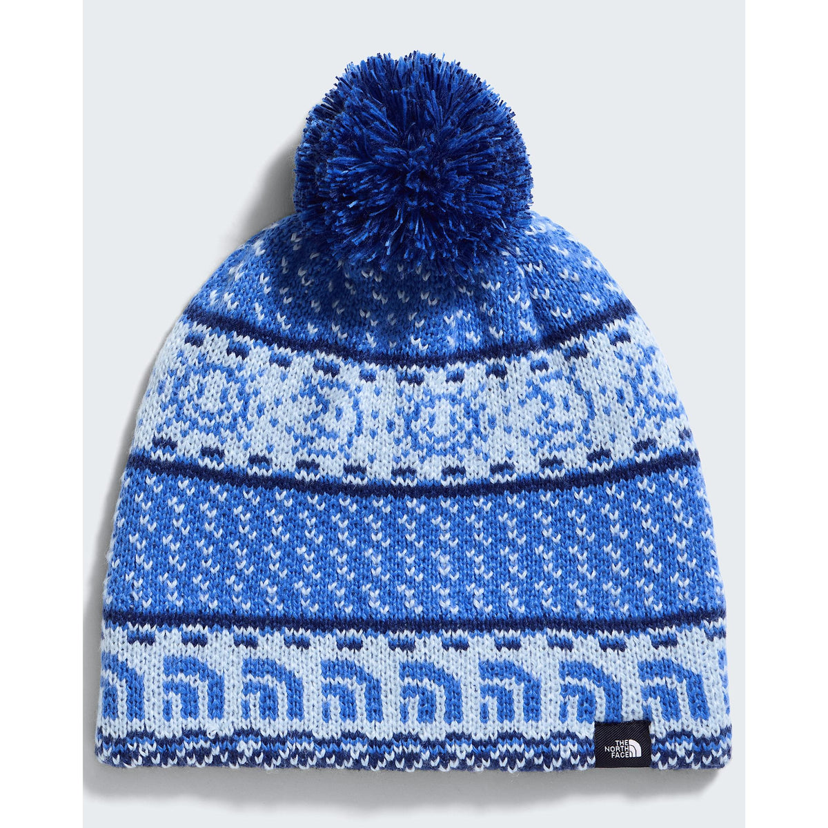 The North Face Kids' Cabin Ski Tuke-Polar Haze/Bold Blue Jacquard-Killington Sports
