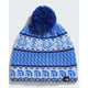 The North Face Kids' Cabin Ski Tuke-Polar Haze/Bold Blue Jacquard-Killington Sports