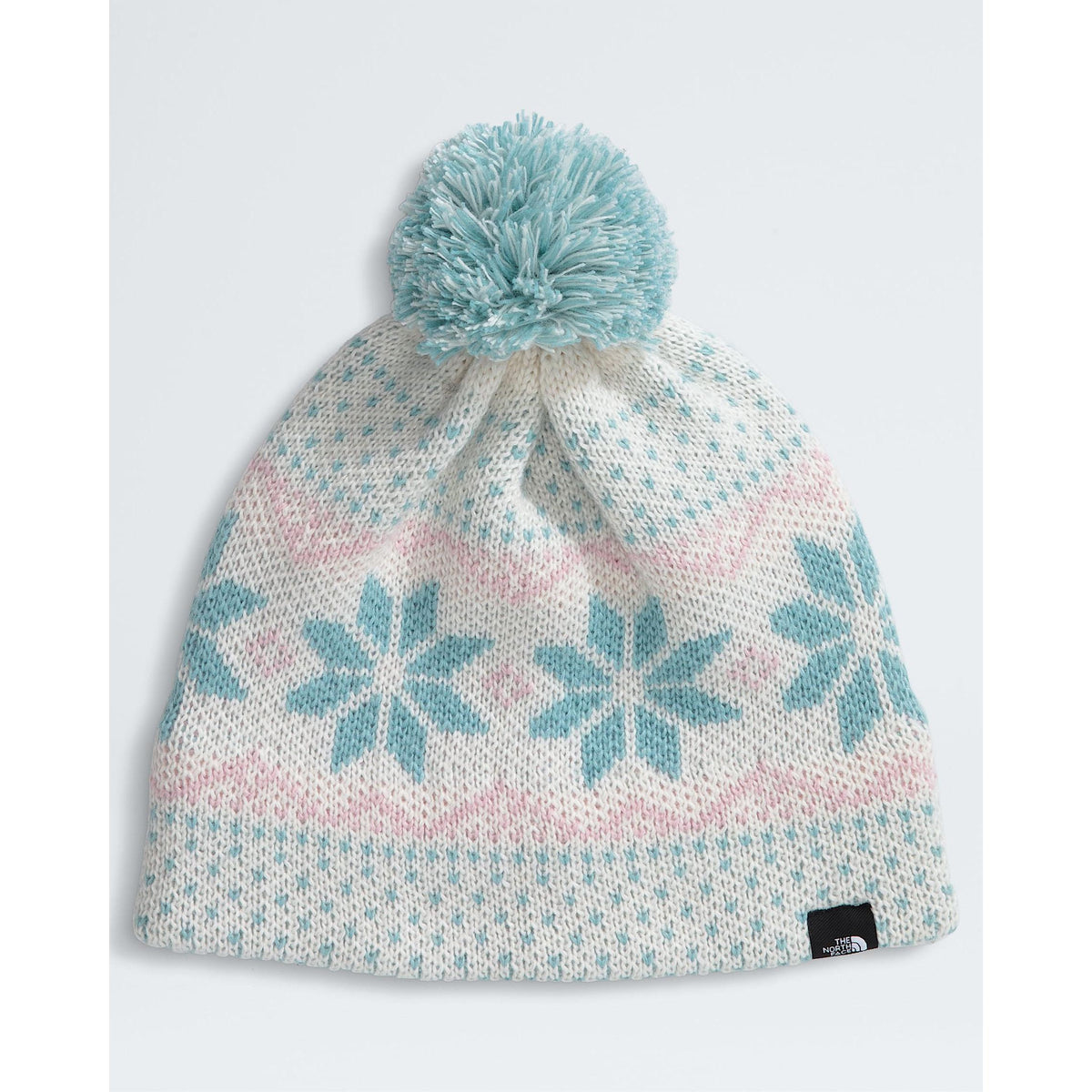 The North Face Kids' Cabin Ski Tuke-White Dune Jacquard-Killington Sports