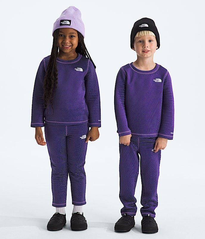 The North Face Kids' DOTKNIT™ Thermal Set-Peak Purple-Killington Sports