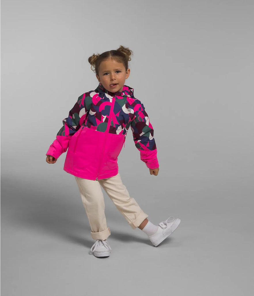 The North Face Kids' Freedom Insulated Jacket-Mr. Pink Big Abstract Print-Killington Sports