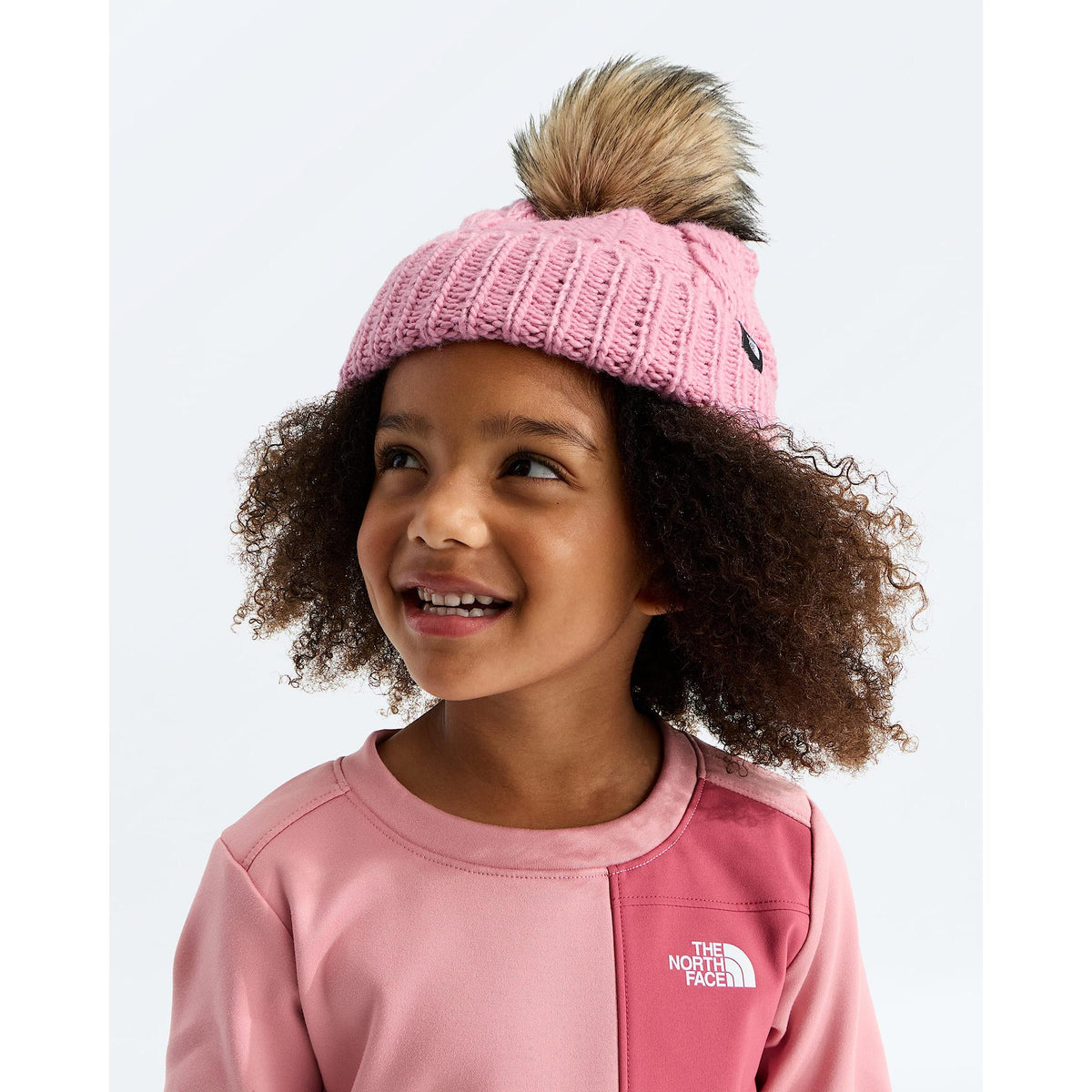 The North Face Kids' Oh Mega Fur Pom Beanie-Killington Sports