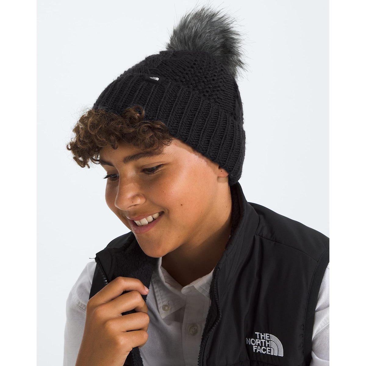 The North Face Kids' Oh Mega Fur Pom Beanie-Killington Sports