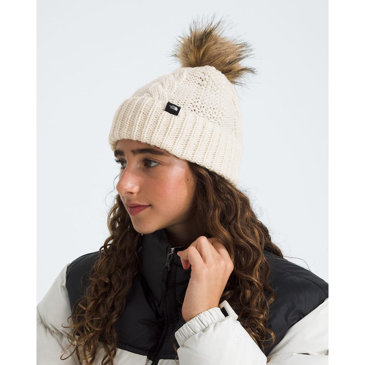 The North Face Kids' Oh Mega Fur Pom Beanie-Killington Sports