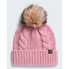 The North Face Kids' Oh Mega Fur Pom Beanie-Primrose-Killington Sports