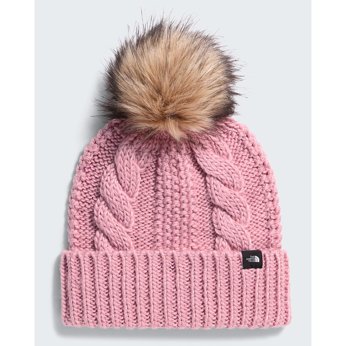 The North Face Kids' Oh Mega Fur Pom Beanie-Primrose-Killington Sports