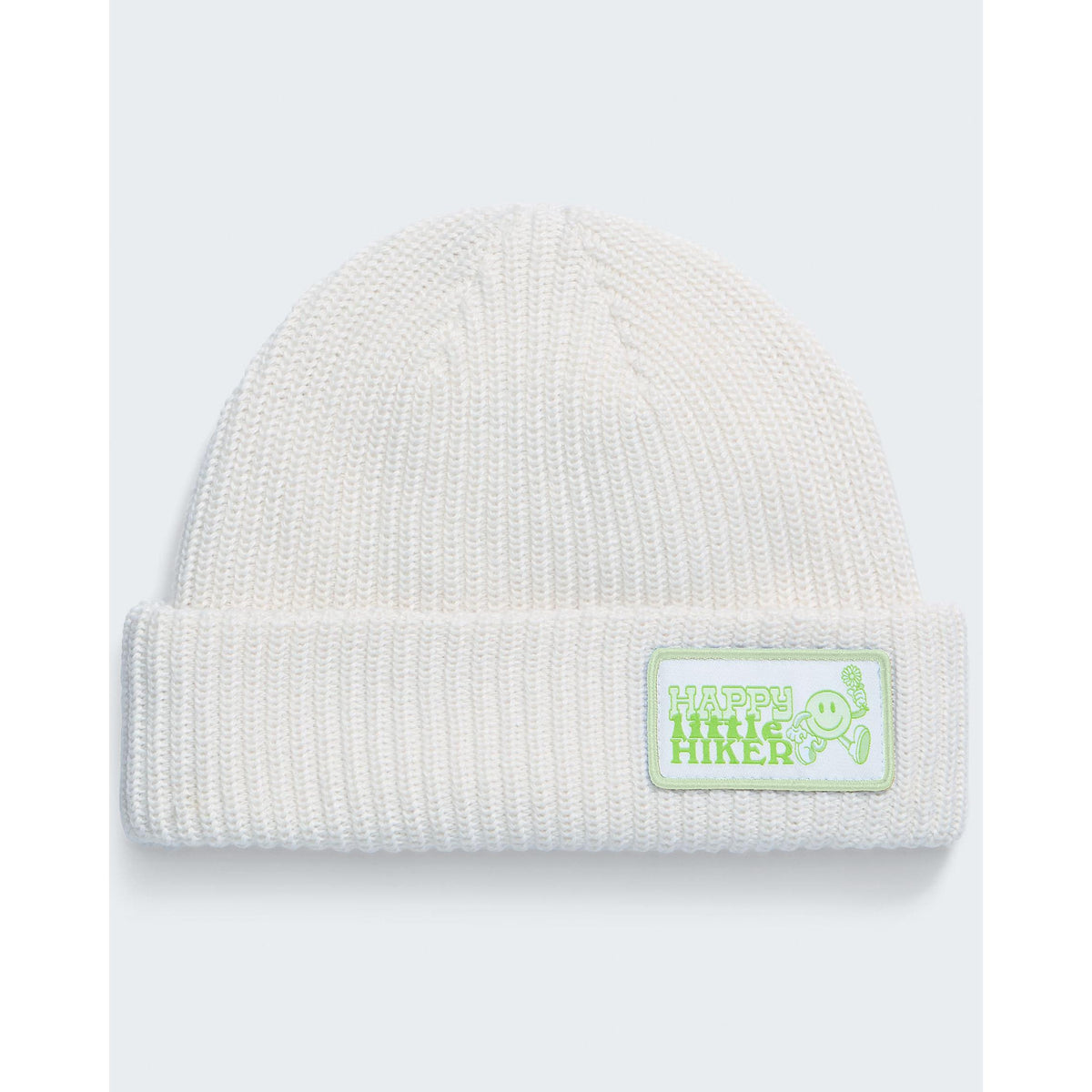 The North Face Kids' Salty Lined Beanie-White Dune/Hike Patch-Killington Sports