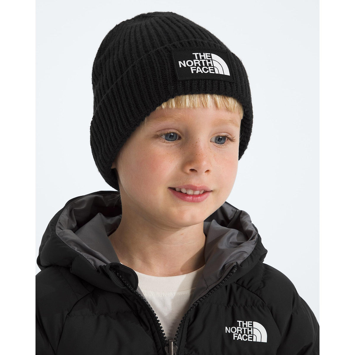 The North Face Kids' TNF™ Logo Box Cuffed Beanie-Killington Sports