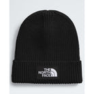 The North Face Kids' TNF™ Logo Box Cuffed Beanie-TNF Black-Killington Sports