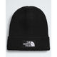 The North Face Kids' TNF™ Logo Box Cuffed Beanie-TNF Black-Killington Sports