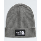 The North Face Kids' TNF™ Logo Box Cuffed Beanie-TNF Medium Grey Heather-Killington Sports