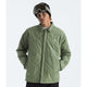 The North Face Men's Afterburner Insulated Flannel-Bark Mist/TNF Black-Killington Sports