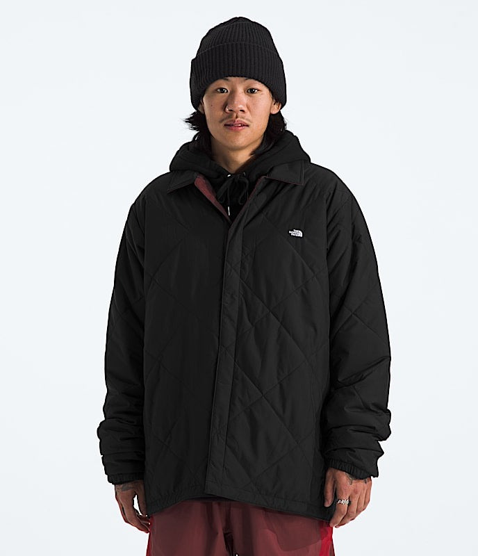 The North Face Men's Afterburner Insulated Flannel-TNF Black/Sumac-Killington Sports