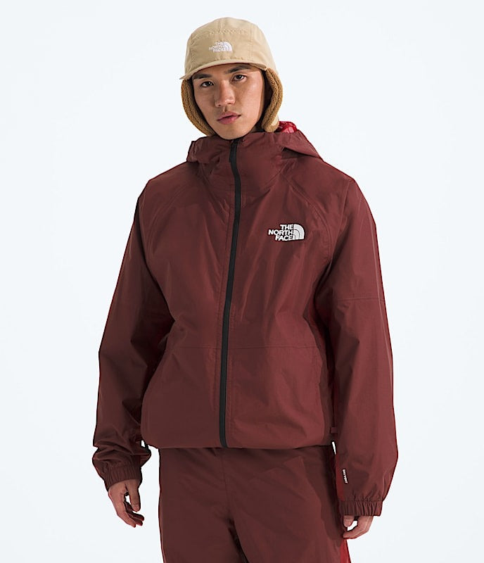 The North Face Men's Build Up Jacket-Sumac/Cardnial Red-Killington Sports